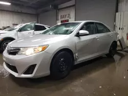 Salvage cars for sale at Elgin, IL auction: 2012 Toyota Camry Base