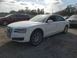 2014 Audi A8 L Quattro en venta en Riverview, FL