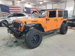 Jeep salvage cars for sale: 2012 Jeep Wrangler Unlimited Sport