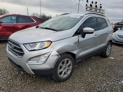 Salvage cars for sale from Copart Columbus, OH: 2020 Ford Ecosport SE