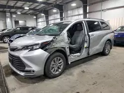 Toyota salvage cars for sale: 2024 Toyota Sienna XLE