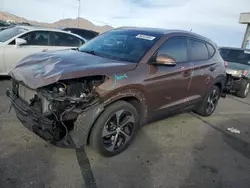 Salvage cars for sale at North Las Vegas, NV auction: 2016 Hyundai Tucson Limited