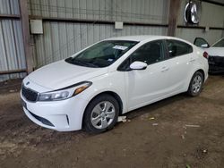 Carros salvage a la venta en subasta: 2017 KIA Forte LX