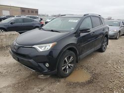 Salvage cars for sale at Kansas City, KS auction: 2017 Toyota Rav4 XLE