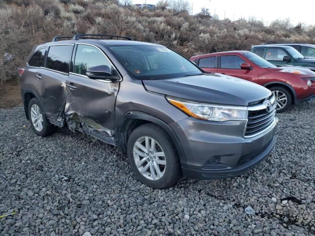 2015 Toyota Highlander LE