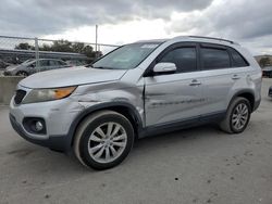 Salvage cars for sale at Orlando, FL auction: 2011 KIA Sorento Base