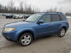 Salvage cars for sale from Copart Leroy, NY: 2009 Subaru Forester 2.5X Premium