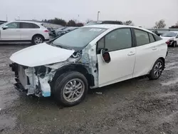 Toyota salvage cars for sale: 2017 Toyota Prius Prime