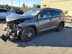 Salvage cars for sale from Copart Gaston, SC: 2018 Toyota Highlander SE