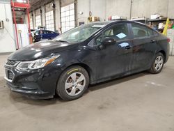 Salvage cars for sale at Blaine, MN auction: 2017 Chevrolet Cruze LS