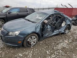 Salvage cars for sale at Cahokia Heights, IL auction: 2012 Chevrolet Cruze LS