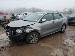 Salvage cars for sale from Copart Chalfont, PA: 2021 KIA Rio LX