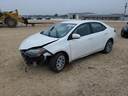 Vehiculos salvage en venta de Copart San Antonio, TX: 2017 Toyota Corolla L