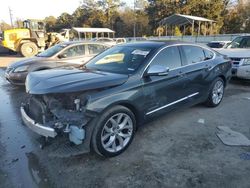 Chevrolet salvage cars for sale: 2018 Chevrolet Impala Premier