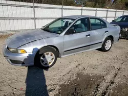 Salvage cars for sale at Hampton, VA auction: 2002 Mitsubishi Galant DE