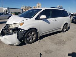 Salvage cars for sale from Copart New Orleans, LA: 2013 Toyota Sienna LE