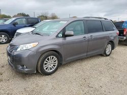 Toyota Sienna xle salvage cars for sale: 2015 Toyota Sienna XLE