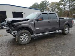 Ford f150 Supercrew salvage cars for sale: 2013 Ford F150 Supercrew