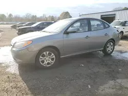 Salvage cars for sale at Shreveport, LA auction: 2010 Hyundai Elantra Blue