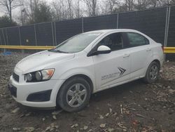 Salvage cars for sale at Waldorf, MD auction: 2014 Chevrolet Sonic LS