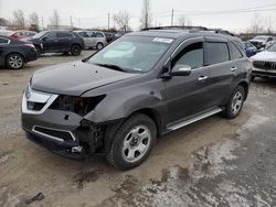 Salvage cars for sale from Copart Cleveland: 2012 Acura MDX Advance