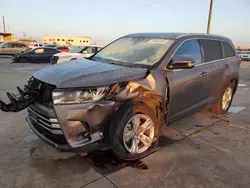 2019 Toyota Highlander Limited en venta en Grand Prairie, TX