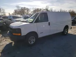 Chevrolet Express g2500 Vehiculos salvage en venta: 2003 Chevrolet Express G2500