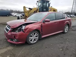 Subaru Legacy salvage cars for sale: 2013 Subaru Legacy 2.5I Premium