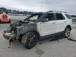 Salvage cars for sale at Dunn, NC auction: 2014 Ford Explorer Limited