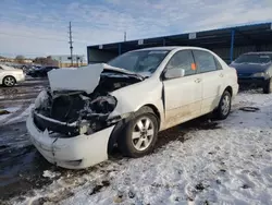 Salvage cars for sale at Colorado Springs, CO auction: 2003 Toyota Corolla CE