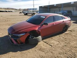 Salvage cars for sale at Colorado Springs, CO auction: 2024 Hyundai Elantra N