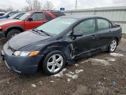 Salvage cars for sale at Chicago Heights, IL auction: 2008 Honda Civic EXL