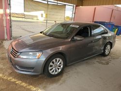 Salvage cars for sale at Sun Valley, CA auction: 2012 Volkswagen Passat S