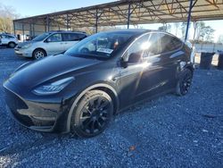 Salvage cars for sale at Cartersville, GA auction: 2020 Tesla Model Y