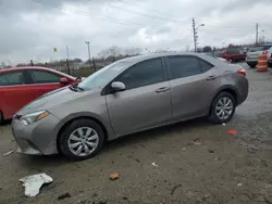 Vehiculos salvage en venta de Copart Indianapolis, IN: 2015 Toyota Corolla L