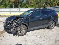 Salvage cars for sale at Fort Pierce, FL auction: 2017 Hyundai Santa FE Sport