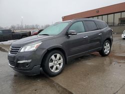 Salvage cars for sale at auction: 2017 Chevrolet Traverse LT