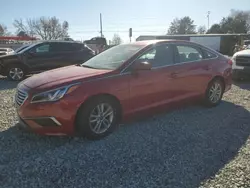 Salvage cars for sale at Mebane, NC auction: 2017 Hyundai Sonata SE