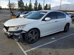 Honda salvage cars for sale: 2017 Honda Accord Sport Special Edition