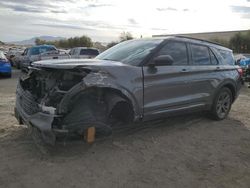 Salvage cars for sale at auction: 2021 Ford Explorer XLT