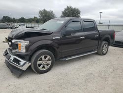 Salvage cars for sale at Apopka, FL auction: 2018 Ford F150 Supercrew