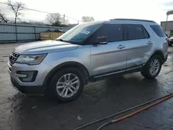 Ford Explorer xlt salvage cars for sale: 2017 Ford Explorer XLT