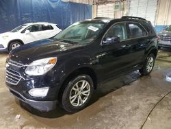 Salvage cars for sale at Woodhaven, MI auction: 2017 Chevrolet Equinox LT