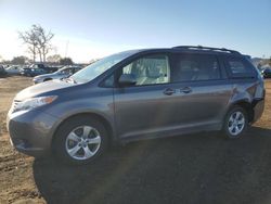 Salvage cars for sale at auction: 2014 Toyota Sienna LE