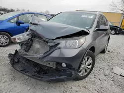 Salvage cars for sale at Cahokia Heights, IL auction: 2014 Honda CR-V EXL