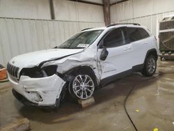 Salvage cars for sale at Haslet, TX auction: 2022 Jeep Cherokee Latitude LUX