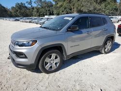 Salvage cars for sale at Ocala, FL auction: 2022 Jeep Compass Latitude