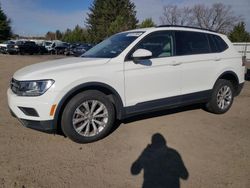 Volkswagen Tiguan s salvage cars for sale: 2018 Volkswagen Tiguan S