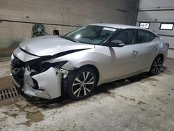 Salvage cars for sale from Copart Blaine, MN: 2018 Nissan Maxima 3.5S