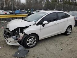 Ford salvage cars for sale: 2016 Ford Fiesta SE